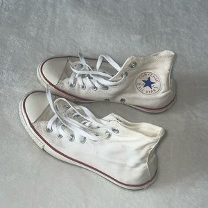 hightop white converse